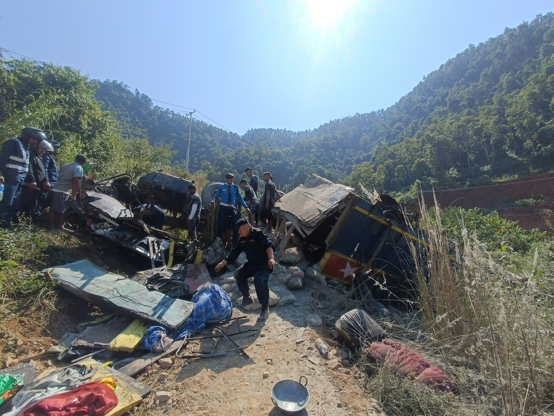 जिप दुर्घटना हुँदा एकको मृत्यु, छ जना घाइते